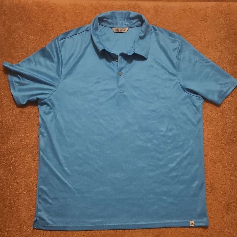 ZeroXposur Blue Polo Shirt XXL